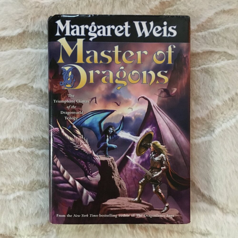 'Master of Dragons' by Margaret Weis Hardcover Book 3 Dragonvarld Trilogy
